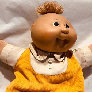 1985 CABBAGE PATCH KIDS / Original Toy Doll / Appalachia Coleco / Green Eyes